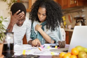 couple stress debt